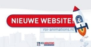 Nieuwe website animatiebureau ROI animations